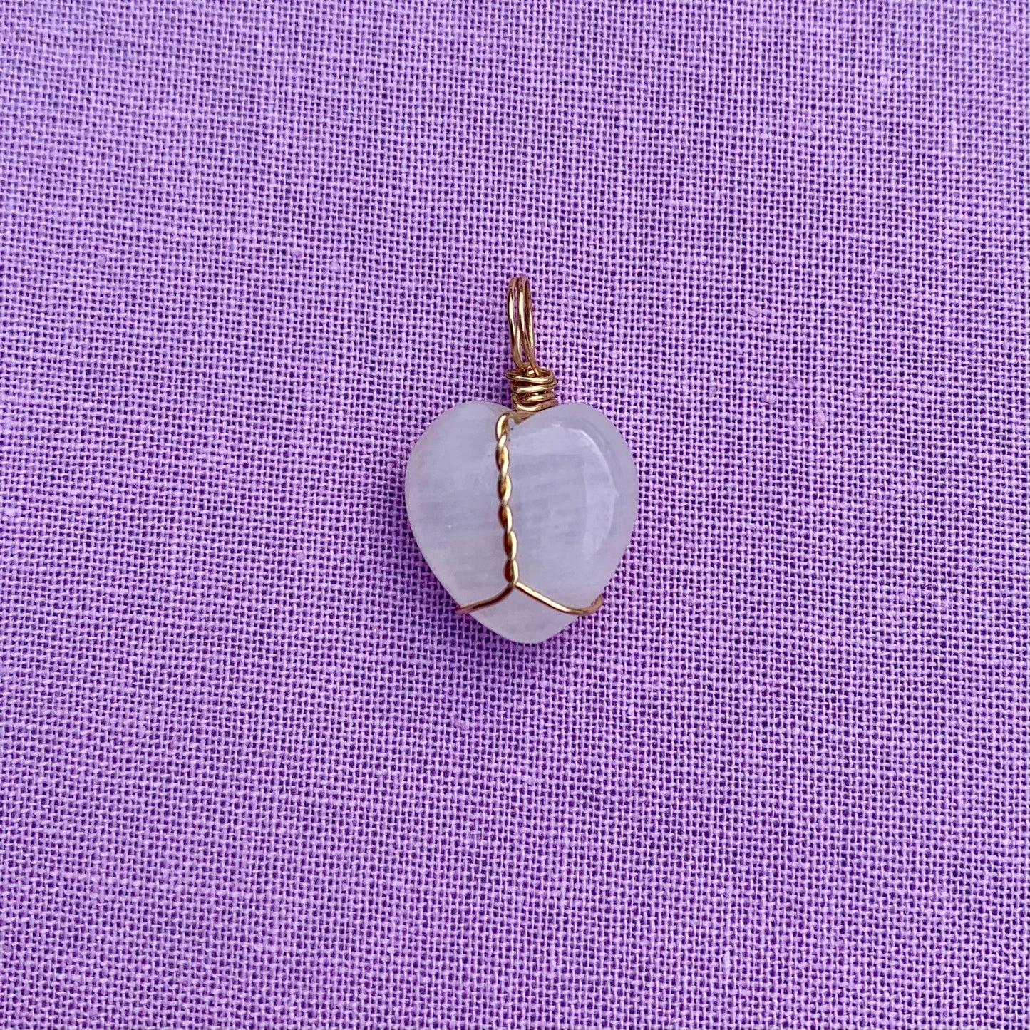 Moonstone Heart | Charm