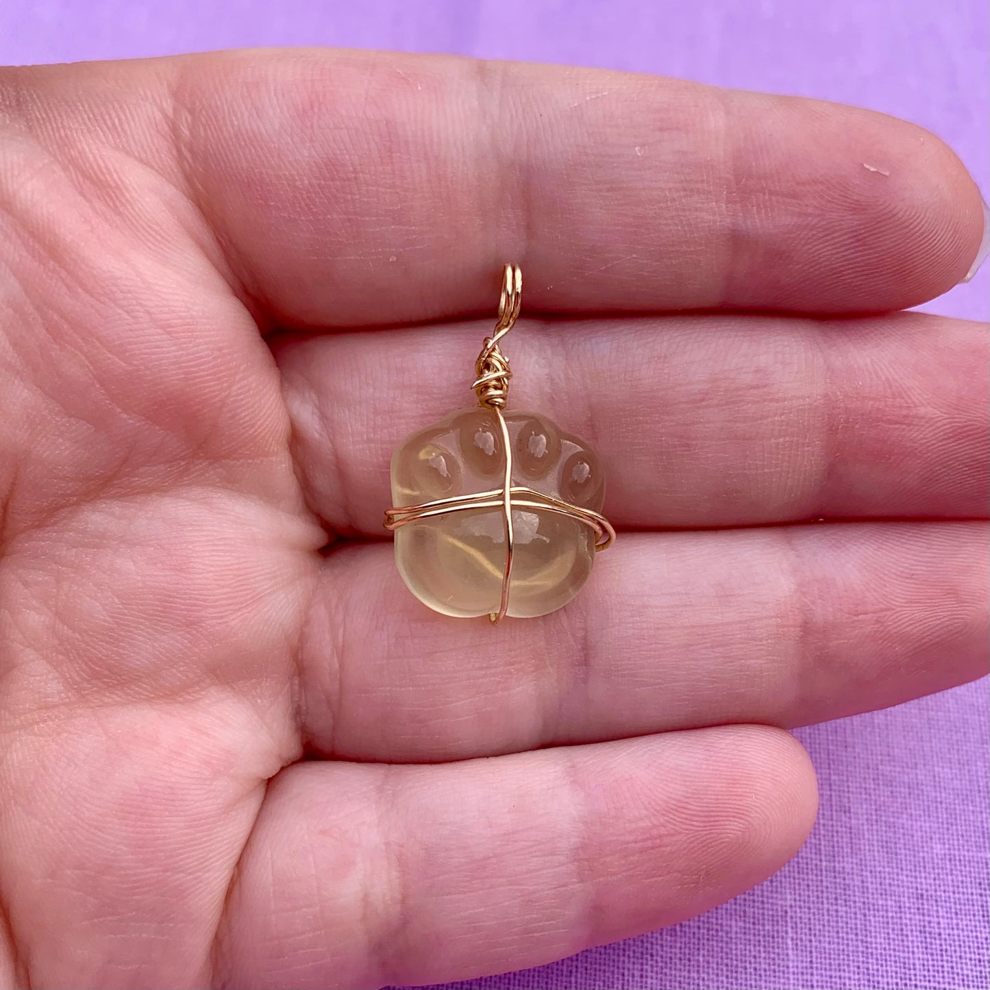 Citrine Toe Beans | Charm