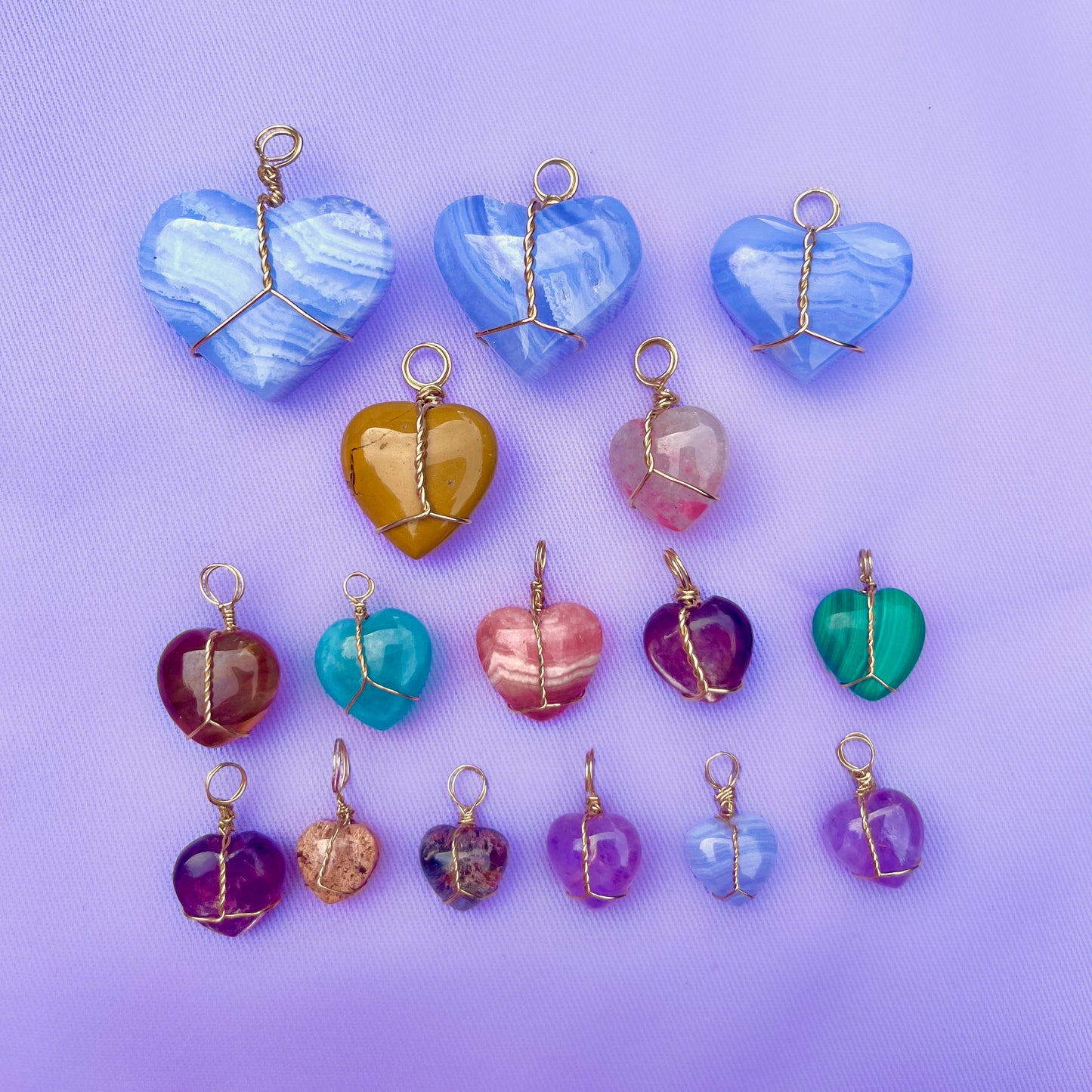 Malachite Heart | Charm