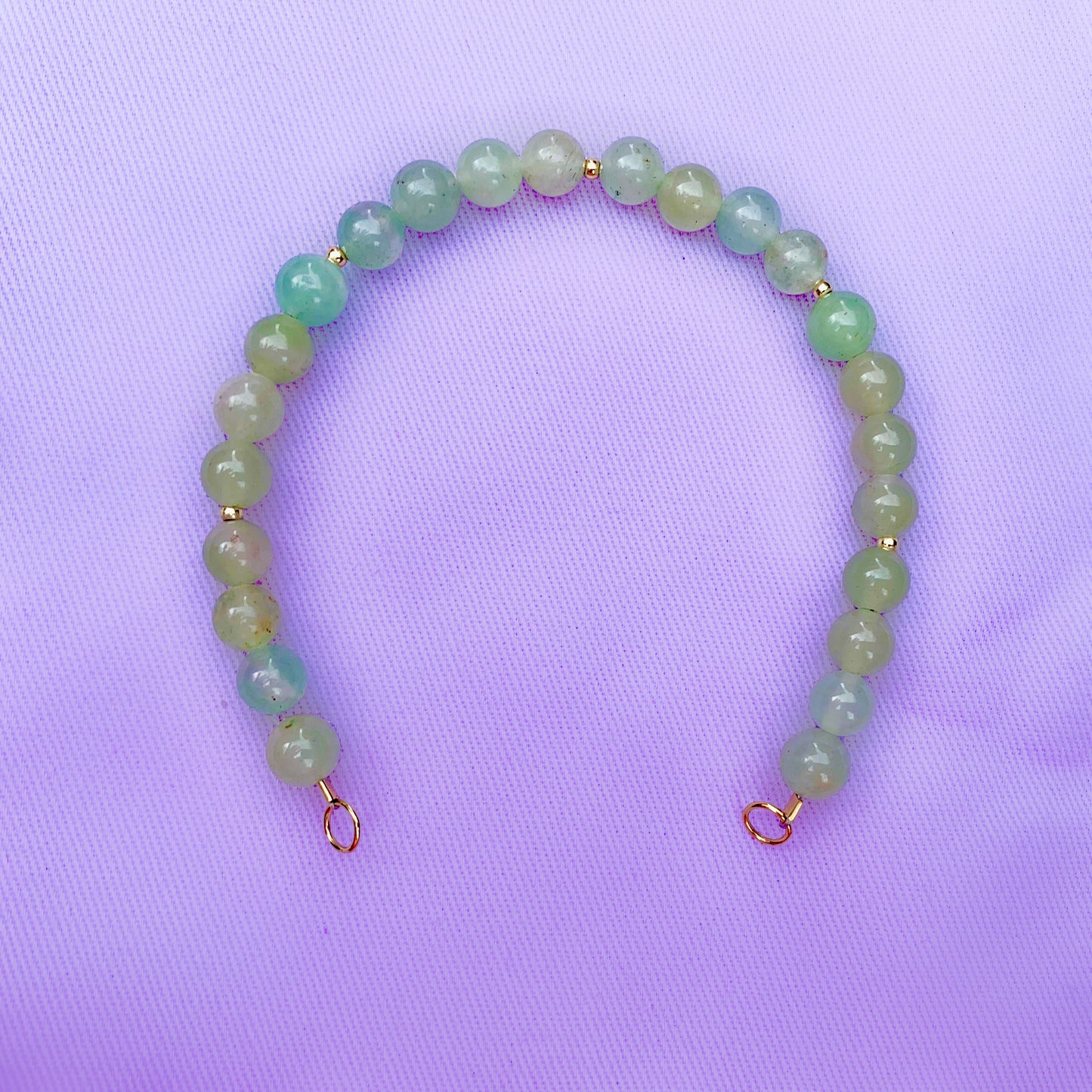 Green Aventurine | Crystal Charm Bracelet