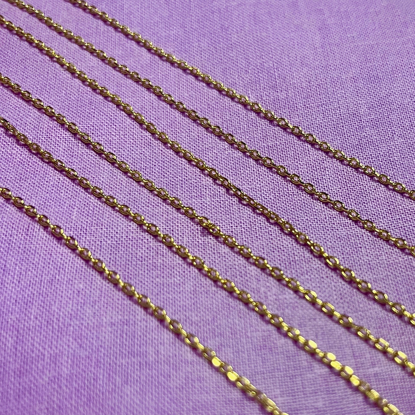 Singapore Trace Gold Fill Chain