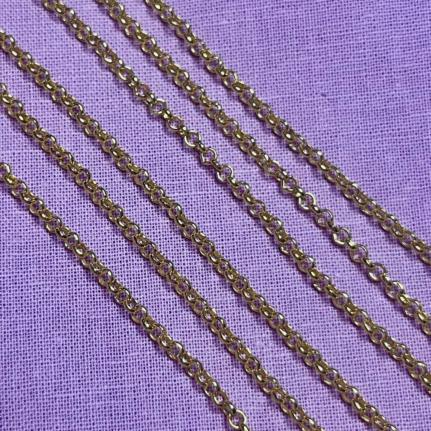 Rolo Gold Fill Chain