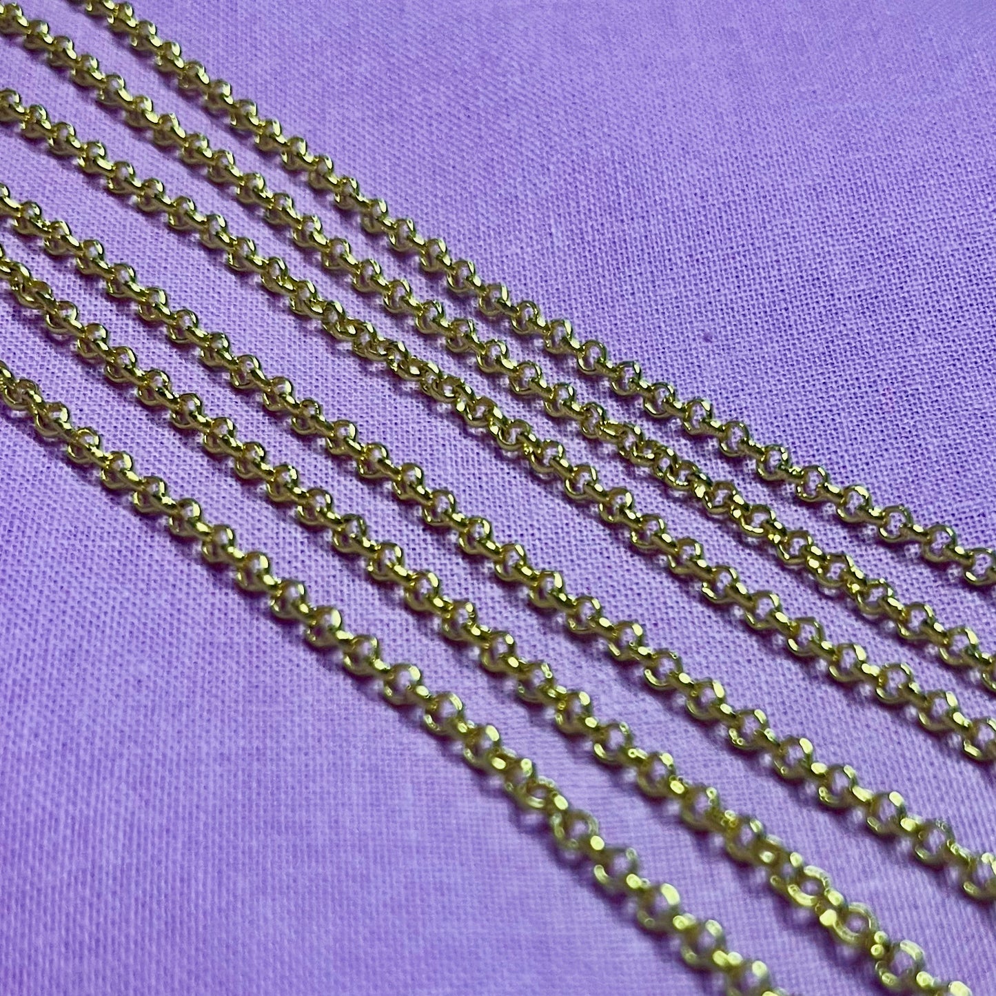 Rolo Gold Fill Chain