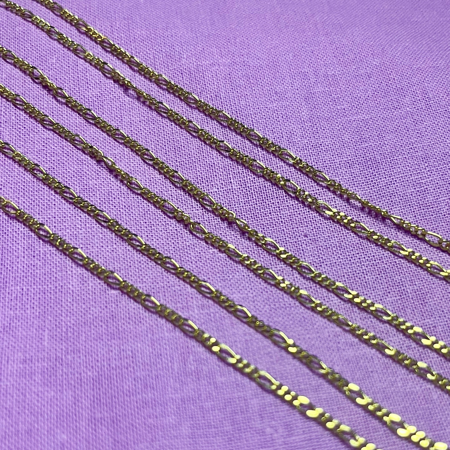 Figaro Gold Fill Chain