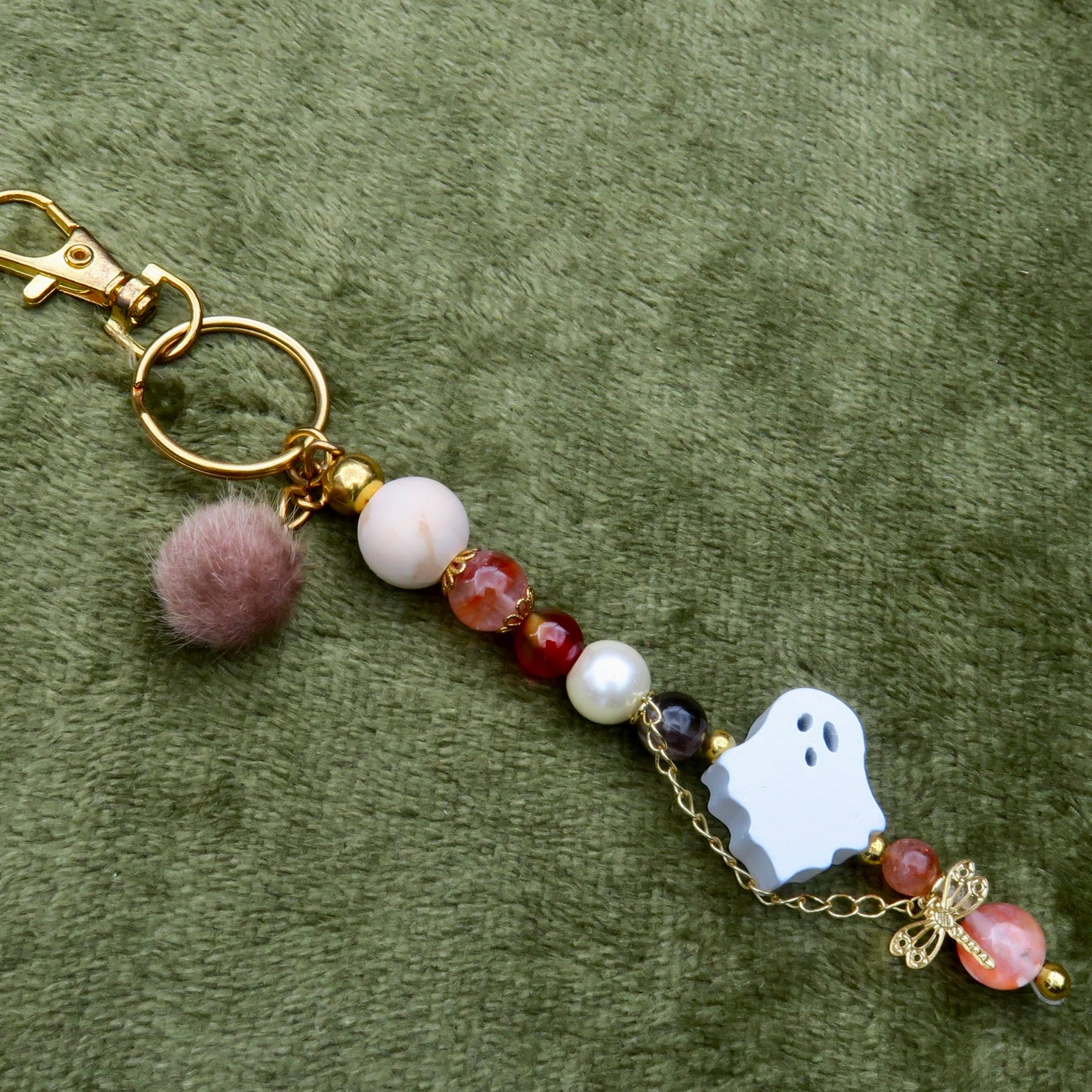 Ghostly Bag Charm (FIERY)