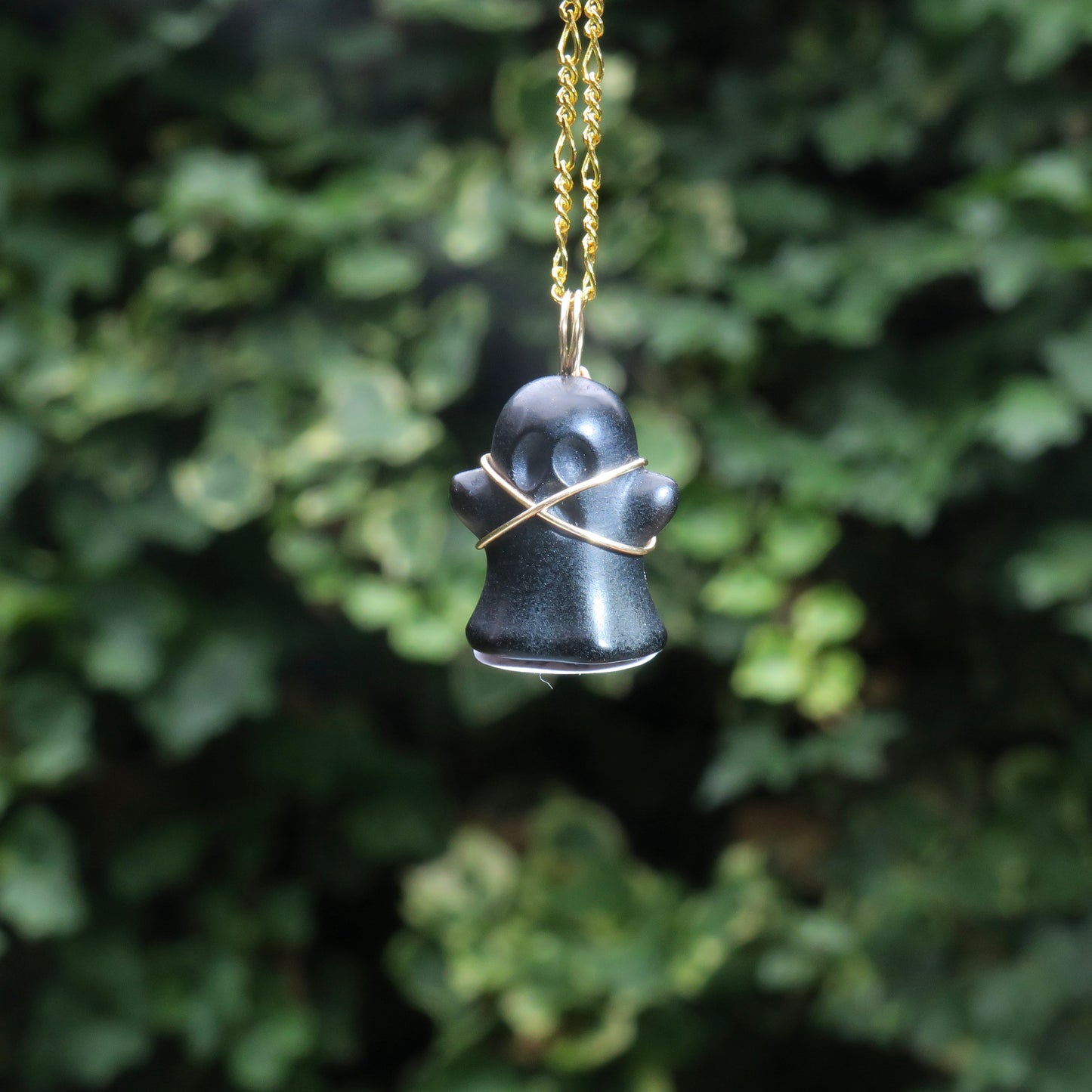 SHADE - Obsidian Ghost Pendant