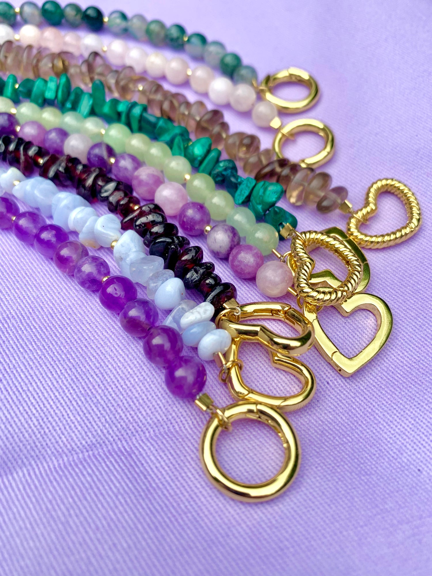 Crystal Charm Bracelets