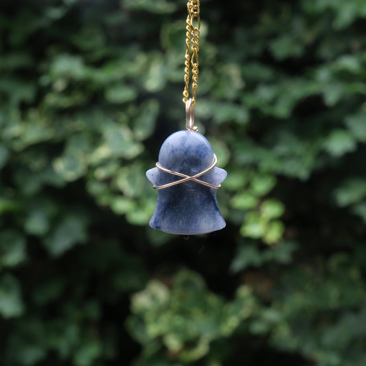BLEAK - Blue Aventurine Ghost Pendant