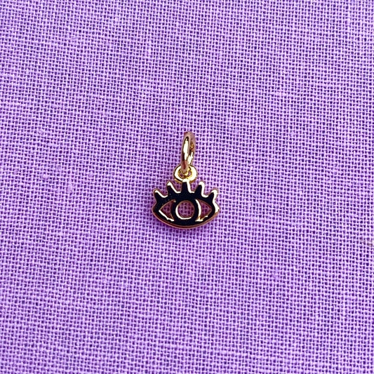 Gold Fill Mini Evil Eye | Charm