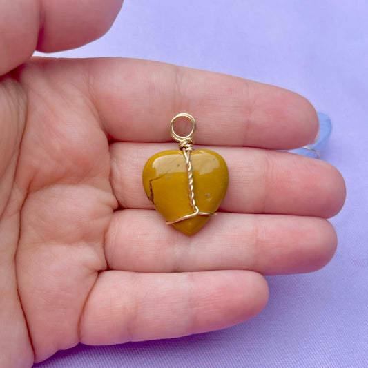 Mookaite Heart | Charm