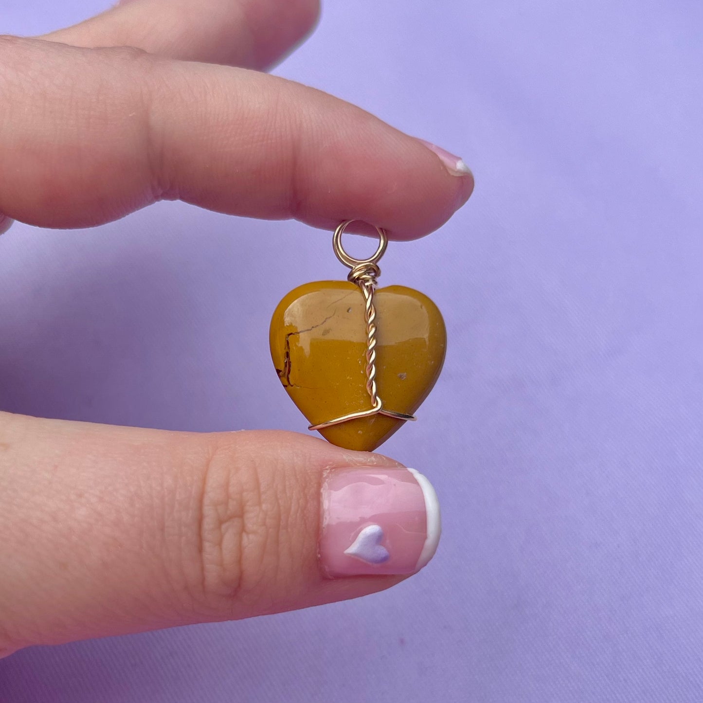 Mookaite Heart | Charm