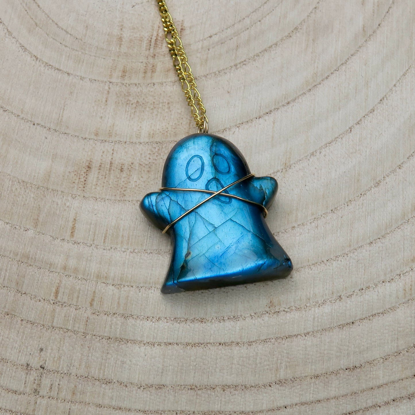 JINX - Labradorite Ghost Pendant