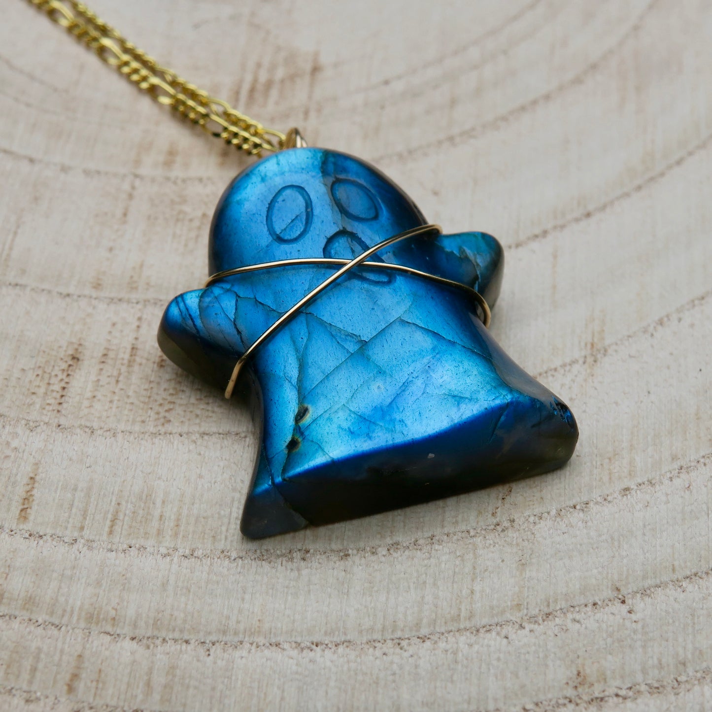 JINX - Labradorite Ghost Pendant