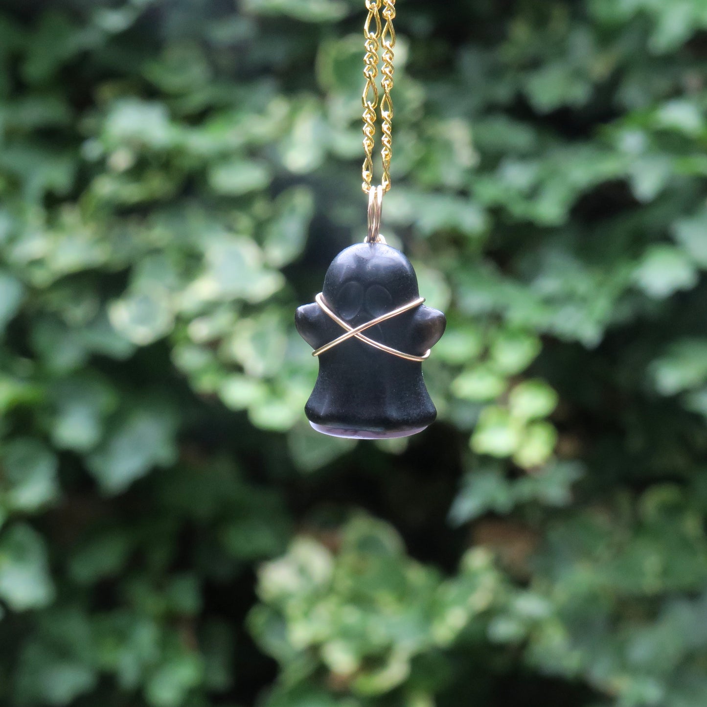 SHADE - Obsidian Ghost Pendant