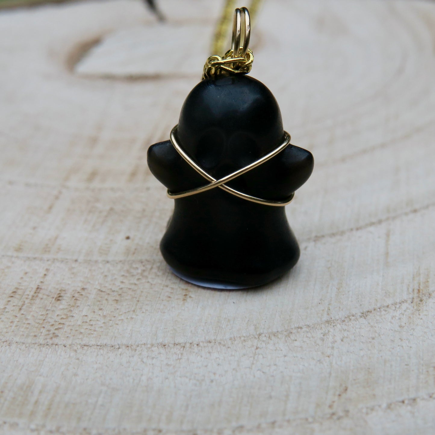 SHADE - Obsidian Ghost Pendant
